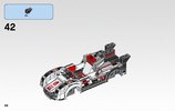 Notice / Instructions de Montage - LEGO - Speed Champions - 75872 - Audi R18 e-tron quattro: Page 48