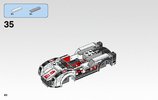 Notice / Instructions de Montage - LEGO - Speed Champions - 75872 - Audi R18 e-tron quattro: Page 40