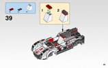 Notice / Instructions de Montage - LEGO - Speed Champions - 75872 - Audi R18 e-tron quattro: Page 45