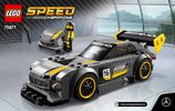 Notice / Instructions de Montage - LEGO - Speed Champions - 75877 - Mercedes-AMG GT3: Page 1