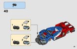 Notice / Instructions de Montage - LEGO - Speed Champions - 75881 - Ford GT 2016 & Ford GT40 1966: Page 35