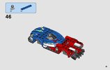 Notice / Instructions de Montage - LEGO - Speed Champions - 75881 - Ford GT 2016 & Ford GT40 1966: Page 41