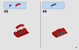 Notice / Instructions de Montage - LEGO - Speed Champions - 75882 - Le centre de développement de la Ferrari FXX K: Page 43