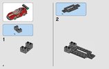 Notice / Instructions de Montage - LEGO - 75886 - Ferrari 488 GT3 “Scuderia Corsa”: Page 4