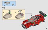 Notice / Instructions de Montage - LEGO - 75886 - Ferrari 488 GT3 “Scuderia Corsa”: Page 49