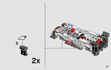 Notice / Instructions de Montage - LEGO - 75887 - Porsche 919 Hybrid: Page 45