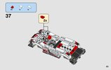 Notice / Instructions de Montage - LEGO - 75887 - Porsche 919 Hybrid: Page 43