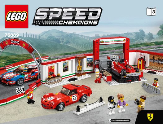 Notice / Instructions de Montage - LEGO - 75889 - Ferrari Ultimate Garage: Page 1