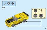 Notice / Instructions de Montage - LEGO - 75893 - 2018 Dodge Challenger SRT Demon and 1970: Page 47