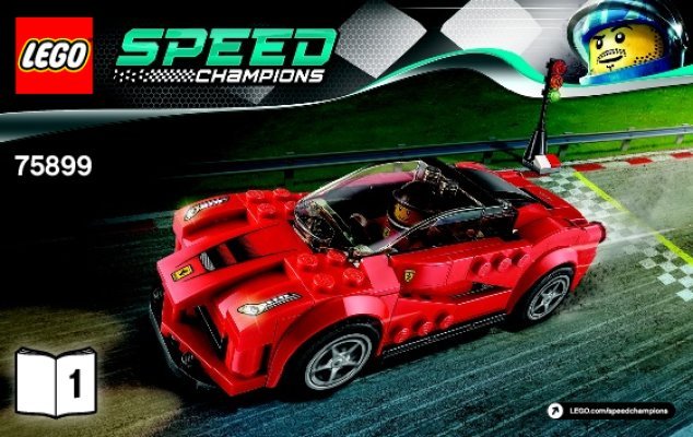 Notice / Instructions de Montage - LEGO - Speed Champions - 75899 - La Ferrari: Page 1