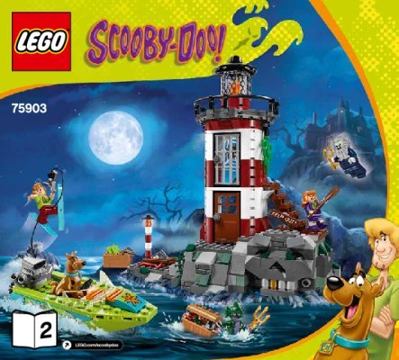 Notice / Instructions de Montage - LEGO - Scooby Doo - 75903 - Le phare hanté: Page 1