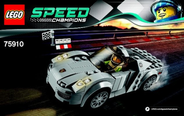 Notice Instructions de Montage LEGO Speed Champions 75910