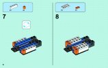 Notice / Instructions de Montage - LEGO - Speed Champions - 75912 - La ligne d'arrivée de la Porsche 911 GT: Page 6