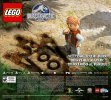 Notice / Instructions de Montage - LEGO - Jurassic World - 75920 - L'évasion du Vélociraptor: Page 76