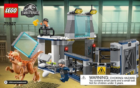 Notice / Instructions de Montage - LEGO - 75927 - Stygimoloch Breakout: Page 1