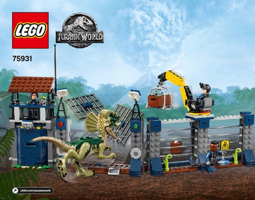 Notice / Instructions de Montage - LEGO - 75931 - Dilophosaurus Outpost Attack: Page 1