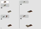 Notice / Instructions de Montage - LEGO - 75936 - Jurassic Park: T. rex Rampage: Page 40