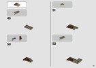 Notice / Instructions de Montage - LEGO - 75936 - Jurassic Park: T. rex Rampage: Page 43