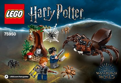 Notice / Instructions de Montage - LEGO - 75950 - Aragog's Lair: Page 1