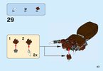 Notice / Instructions de Montage - LEGO - 75950 - Aragog's Lair: Page 43