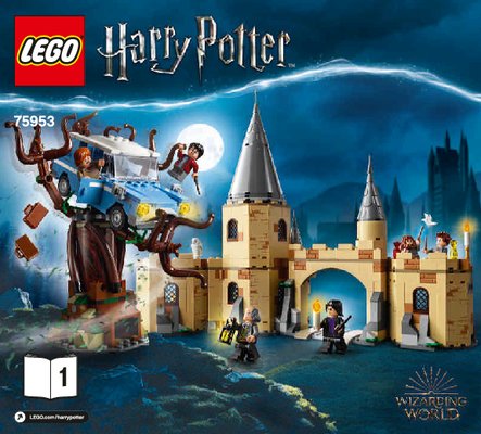 Notice / Instructions de Montage - LEGO - 75953 - Hogwarts™ Whomping Willow™: Page 1