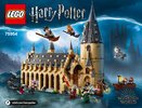 Notice / Instructions de Montage - LEGO - 75954 - Hogwarts™ Great Hall: Page 1