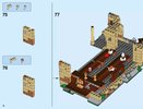 Notice / Instructions de Montage - LEGO - 75954 - Hogwarts™ Great Hall: Page 76