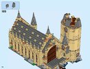 Notice / Instructions de Montage - LEGO - 75954 - Hogwarts™ Great Hall: Page 168