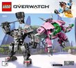 Notice / Instructions de Montage - LEGO - 75973 - D.Va & Reinhardt: Page 1