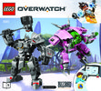 Notice / Instructions de Montage - LEGO - 75973 - D.Va & Reinhardt: Page 1