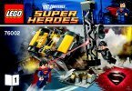 Notice / Instructions de Montage - LEGO - DC Comics Super Heroes - 76002 - Superman™ : le combat à Metropolis: Page 1