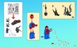 Notice / Instructions de Montage - LEGO - Marvel Super Heroes - 76004 - Spider-Man™ : La poursuite en moto-araignée: Page 3