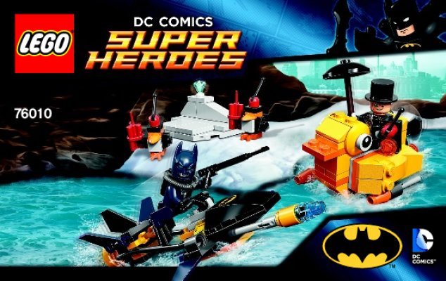 Notice / Instructions de Montage - LEGO - DC Comics Super Heroes - 76010 - Batman™ : l’affrontement avec le Pingouin: Page 1