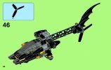 Notice / Instructions de Montage - LEGO - DC Comics Super Heroes - 76011 - Batman™ : l’attaque de Man-Bat: Page 46