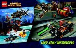 Notice / Instructions de Montage - LEGO - DC Comics Super Heroes - 76011 - Batman™ : l’attaque de Man-Bat: Page 62