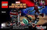 Notice / Instructions de Montage - LEGO - Marvel Super Heroes - 76020 - La mission d'évasion: Page 1