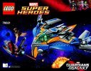 Notice / Instructions de Montage - LEGO - Marvel Super Heroes - 76021 - Le sauvetage du vaisseau Milano: Page 1