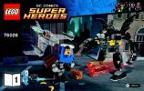 Notice / Instructions de Montage - LEGO - DC Comics Super Heroes - 76026 - Gorilla Grodd en folie: Page 1