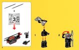 Notice / Instructions de Montage - LEGO - DC Comics Super Heroes - 76027 - L'attaque des profondeurs de Black Manta: Page 2