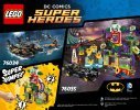 Notice / Instructions de Montage - LEGO - DC Comics Super Heroes - 76034 - La poursuite en Batboat dans le port: Page 79