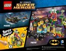 Notice / Instructions de Montage - LEGO - DC Comics Super Heroes - 76035 - Jokerland: Page 229