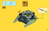 Notice / Instructions de Montage - LEGO - DC Comics Super Heroes - 76040 - L'attaque de Brainiac: Page 43