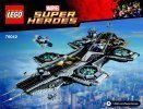 Notice / Instructions de Montage - LEGO - Marvel Super Heroes - 76042 - L'hélitransport du SHIELD: Page 1