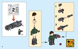 Notice / Instructions de Montage - LEGO - DC Comics Super Heroes - 76045 - L'interception de la Kryptonite: Page 2