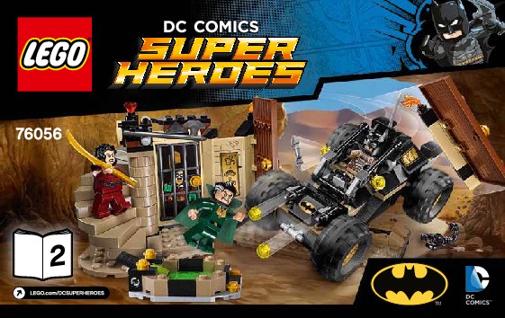 Notice / Instructions de Montage - LEGO - DC Comics Super Heroes - 76056 - Batman™ : le sauvetage de Ra's al Ghul™: Page 1