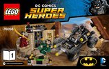 Notice / Instructions de Montage - LEGO - DC Comics Super Heroes - 76056 - Batman™ : le sauvetage de Ra's al Ghul™: Page 1