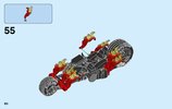 Notice / Instructions de Montage - LEGO - Marvel Super Heroes - 76058 - Spider-Man : l'équipe de Ghost Rider: Page 60