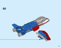 Notice / Instructions de Montage - LEGO - Marvel Super Heroes - 76076 - La poursuite en avion de Captain America: Page 47