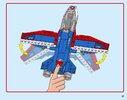 Notice / Instructions de Montage - LEGO - Marvel Super Heroes - 76076 - La poursuite en avion de Captain America: Page 57