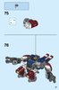 Notice / Instructions de Montage - LEGO - Marvel Super Heroes - 76077 - Iron Man : L'attaque de Detroit Steel: Page 47